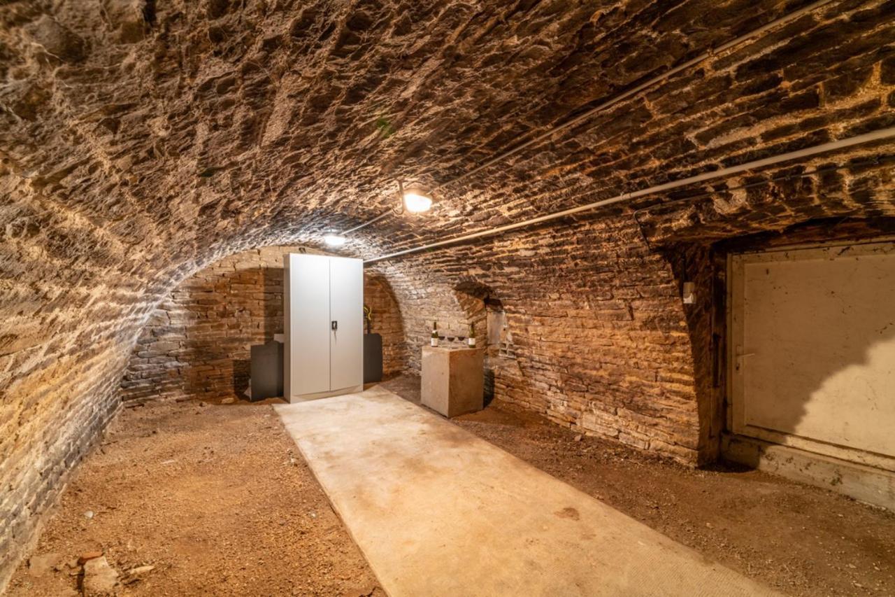 Cote Cour, 3 Chambres, Terrasses, Jardin Prive Avec Terrain De Petanque, Cave Voutee Corgoloin Exteriör bild